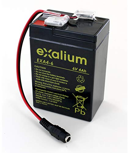 Batterie Plomb 6V 4Ah pour Bateau Quad Boat kompact