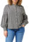 Louche Clancy-Candy-Bud Blouse, Noir, 38 Femme