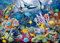 Brain Tree - Colorful Marine 1000 Piece Puzzle for Adults: With Droplet Technology for Anti Glare & Soft Touch
