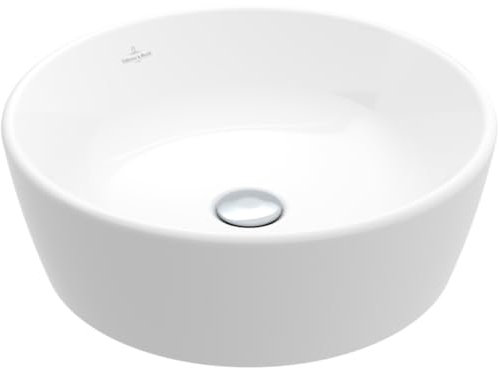 Villeroy & boch architectura lavabo 45x45x15.5cm rond sans trop-plein blanc alpin céramique brillante