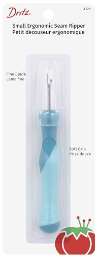 Dritz 3124, ergonomisch, klein, Aqua, 1 Stück Nahttrenner