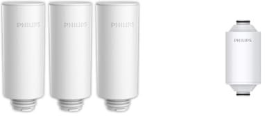 Philips Water AWP225/24 Filter Cartridge, Plastic & Water - Shower Filter Cartridge, Remove Chlorine and impurities, Filtration Capacity: 50,000 L