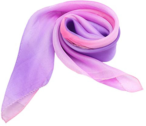 FAIRYGATE Bandana Halstuch Seidentuch Chiffon Fashion Tuch Schal Kopftuch Multifunktion Schal Seide Halstücher Kopftücher DA2623