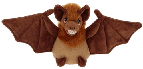 Deluxe Paws Jouets en Peluche d'halloween - Doux, câlins, effrayants - Ours en Peluche écologiques 100% recyclés (Chauve Souris)