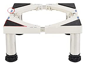 YHJZSM Base de Machine à Laver Portable Longueur réglable 30-45 cm Largeur 38-54 cm Support de réfrigérateur-congélateur sur Pied Climatiseur Plateaux de Sol pour Lave-Vaisselle Récipient
