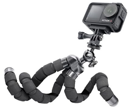 MAXCAM Octopus Halterung Kompatibel mit DJI Osmo Action 4/3