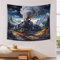 GZCVBDYUY 3D Druck Zug Wandteppiche Poster Ornament Wandbehang Wandteppich Wanddeko Wandbehang Für Wohnzimmer Dekor,Schlafzimmer Tapisseries 150cmx200cm