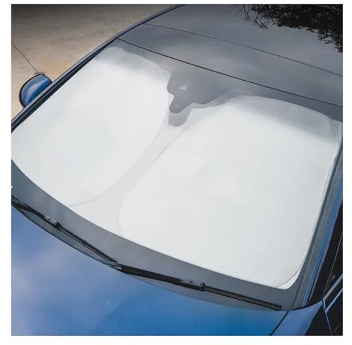 Frontscheibenabdeckung Für Ford Für Ranger Für Raptor Für Wildtrak 2023 2006 2021 T8 2022 2014 2017 2019 XLT T6 T7 Auto Sonnenschirm Regenschirm Sonnenschutz Auto(140x70cm)