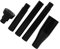 FontäNendüSe Set FüR Teichbrunnen 1 Satz Abs SprüHaufsäTze FüR Fischteiche Gartenbrunnen ZubehöR 13Mm Pumpenanschluss Schwarz