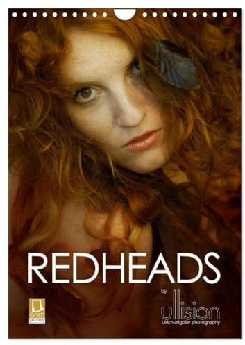 REDHEADS (Wandkalender 2026 DIN A4 hoch), CALVENDO Monatskalender: sinnlich - schön - sehnsuchtsvoll; Monatskalender im Zauber roten Haares (CALVENDO Erotik)
