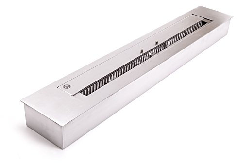 PUR LINE F9690 Bloque de combustión 90 cm 6,5 L para Chimenea de leña o Chimenea empotrada