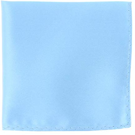 Einstecktuch Himmelblau