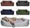 Tante Hilde Hundebett Norderney XL (80x60x20) Grau – Waschbar, Robust und Gemütliches Hundebett & Hundekorb in Verschiedenen Größen – Ideal für kleinere Hunde z.B. Jack Russel, Beagle und Cocker