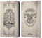 Head Case Designs Officially Licensed Harry Potter Gryffindor Parchment Sorcerer's Stone I Leather Book Wallet Case Cover Compatible With Apple iPad Air 2 (2014)