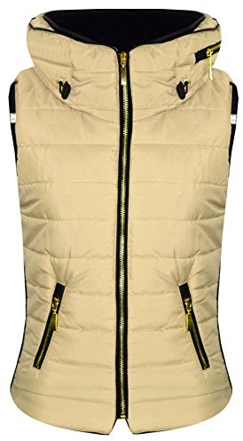 A2Z 4 Kids Girls Puffer Gilet Sleeveless Jacket Warm Bodywarmer | Lightweight layering vest for school outings, casual wear and daily comfort