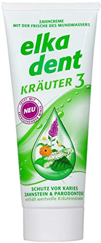 elkadent Kräuter 3 Zahncreme 75ml