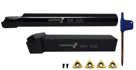 PAULIMOT Gewindeschneid-Set 20 mm für Steigung bis 3,0 mm, 11-teilig