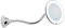 Lüllmann LED Schminkspiegel Make up Spiegel Kosmetikspiegel 7-Fach 405271