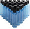 Belle Vous Lot de 30 Bouteille Vide en Plastique Bleue - 120 ml - Contenants à Capuchons Rabattables - Flacon Vide Voyage Rechargeable pour Cosmétiques, Lotion, Shampoing, Savon Liquide, Crèmes