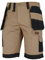 WrightFits Men Holster Work Shorts - Heavy Duty Safety Combat Cargo Summer Shorts - Multi Pockets - Triple Stitched - Durable Workwear Khaki 40 W