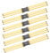 JUHONNZ Catapult Bands,6 Pcs 6-Strips Slingshot Rubber Bands Sling Shot Elastics Hunting Slingshot Replacements