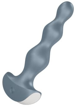 Satisfyer Lolli-Plug 2 Vibrador Anal | Juguete Sexual Impermeable (IPX7) | Plug Anal para Hombres y Mujeres | Estimulación Prostática | 2 Motores | Juguete Anal para Placer Intenso | Plug Anal | Gris