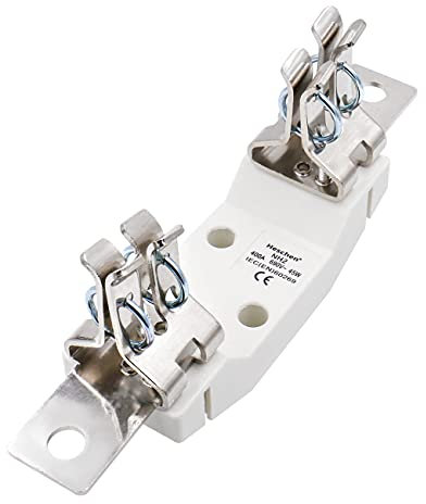 Heschen NH2 einpoliger Sicherungshalter aus Keramik, 400 A, 690 V, für NH-Sicherungen, CE-gelistet, IEC 60269, Grau