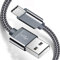 NWNK13 USB C Cable Type C Fast Charging Cable for For Google Pixel 5 Pixel 4 / 4A / 4a 5G / 4XL Nylon Braided Android Phone Charger Lead Wire Sync Cord for Pixel 3 / 3A / 3XL (Silver, 1m)