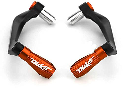 DBFDAQ Motorrad-Hebelschutz Fallschutzzubehör für KTM Duke 125 200 250 390 690 990 1090 1190 1290 2013-2019, Orange