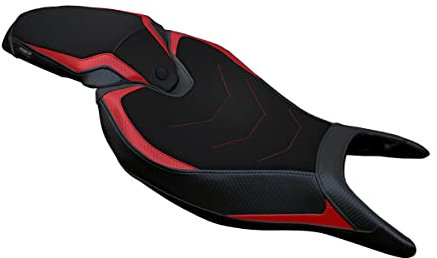 Tappezzeria Italia Sattelbezug kompatibel Triumph Speed Triple 1200 RR (2022) Modell Renee Comfort System by (Rot NL)