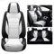 nenyan Autositzbezüge Komplett Set Universal in Premium Design | Schonbezüge für die Vordersitze & Rückbank | Auto Sitzbezüge Airbag Geeignet | Wasserdicht Sitzbezug - Weißer Standard