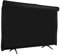 kwmobile Funda para TV de 43 TV - Cubierta Protectora Antipolvo para Parte Delantera de televisión - Forro Enrollable para Pantalla de televisor - Negro