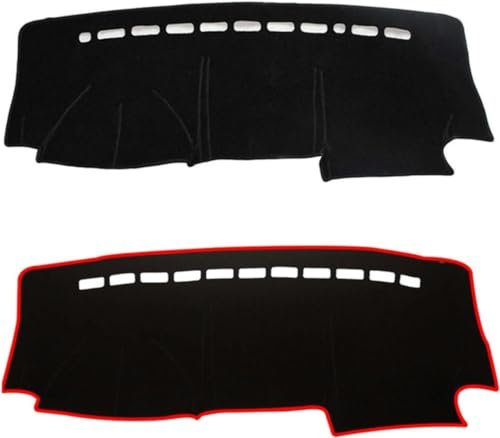 PUCHEN - Auto-Armaturenbrett-Abdeckung Armaturenbrett-Matte Sonnenschutz schützt Teppich blendfrei LHD - passt für Suzuki passt für Jimny 1998 1999 2000 2001-2018