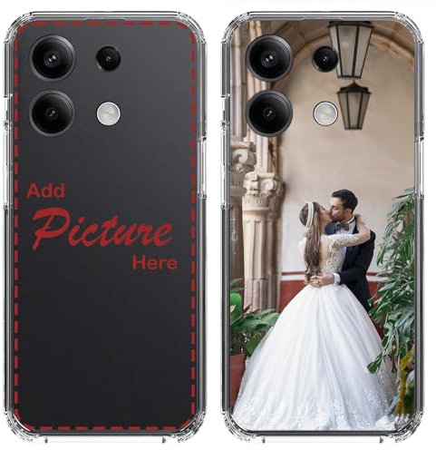 Handyhülle für das Xiaomi Redmi Note 13 5G Hülle selbst gestalten Silikonhülle Dein Bild Motiv Design Personalisierte Schutzhülle Silikon Case eigenes Foto individuell Bedrucken erstellen