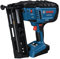 BOSCH GNH18V-16MAN 18V Brushless 16 Gauge Angled Finishing Nailer, Holds up to 1,600 Nails per Charge, One Hand Activation, Tool-Free Jam Cleaning,