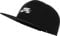 Nike Sb Club Cap Unstrukturierte Cap Mit Flachem Schirm, Black/White, HF7278-010, M/L