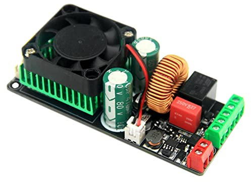 Geroosaty 1 Piece HIFI 500W Digital Amplifier Class D Audio Amplifier Board Module Audio Amplifier Module with Speaker Protection LM3886 IRS2092S