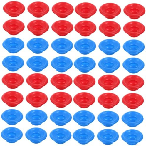 IMIKEYA 4 Sätze Weinflaschendichtung Stopper Bausatz Bierflaschenverschluss Bierflaschen Deckel Glasflaschen-Kunststoff-Waschmaschine Brühflaschendichtungen Plastik 12 Stück * 4