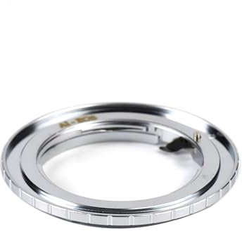 GHJ567RE Silver AI-EOS Mount Adapter Ring for nikon F AI AF AI-S mount Lens to for canon EOS EF mount camera body LC8225