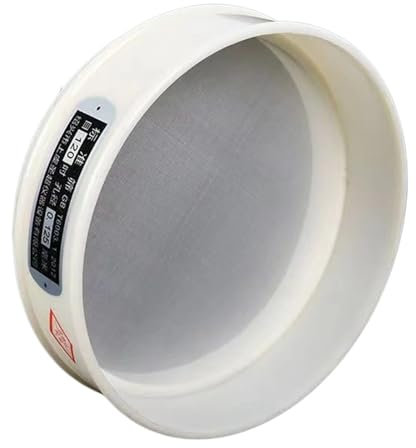 TAIBOSL 1 colino a rete in nylon 4-500, setaccio per farina da cucina, per alimenti, micron, filtro rotondo per fagioli e polvere (100 maglie da 0,15 mm)