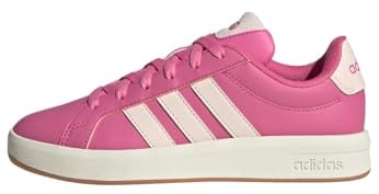 adidas Unisex Kids Grand Court 3.0 Junior Shoes, Pink Fusion/Wonder Quartz/Off White, 3 UK