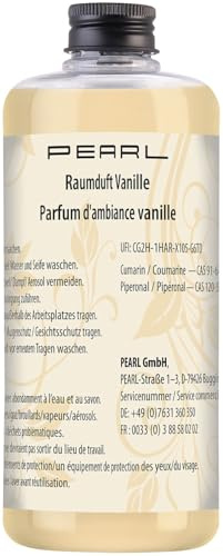 PEARL Raumduft Flasche: Raumduft-Nachfüllflasche, Vanille-Duft, 500 ml (Nachfüllflasche Vorrat, Duftspender Nachfüllset, Spray)