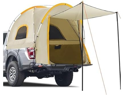 GarveeHome 2 in 1 Pickup LKW Zelt Mit Regenschutz, Tragetasche, Für 2–3 Personen