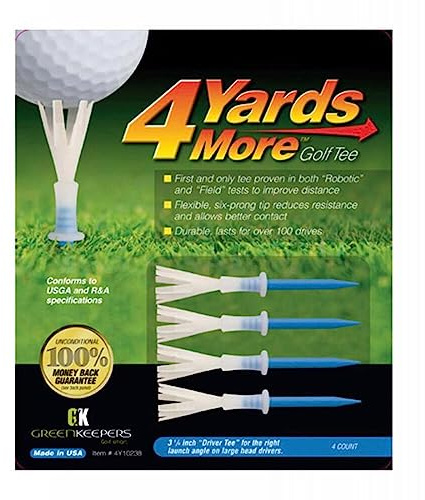 Other 4 Yards More Golf Tees Blue