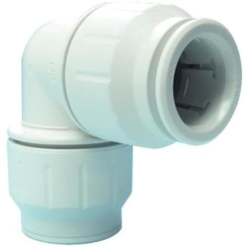 JG Speedfit PEM0310W - Steckverbinder 90° Winkel Ø 10 x 10 mm - für Speedpex- und Cu-Rohr - DVGW zugelassen