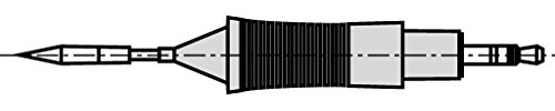 Weller Needle Tip - Needle Tip - 1.654 in Tip Length - 0.2 mm Tip Width - 20813 [PRICE is per EACH]