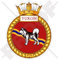 HMCS Yukon dde263 Badge Kanada Royal Candian Navy Destroyer Wappen 10,2 cm (100 mm) Vinyl Aufkleber, Aufkleber