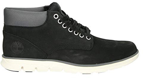 Timberland Men's Bradstreet Leather Sensorflex Chukka Boots, Black Nubuck, 12.5 UK