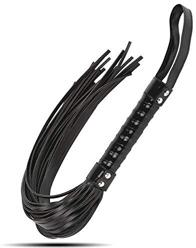 Proxoxo Flogger Erotik Leder Flogger Peitsche für SM Sex Strap Flogger Wildleder Sexspielzeug Cosplay