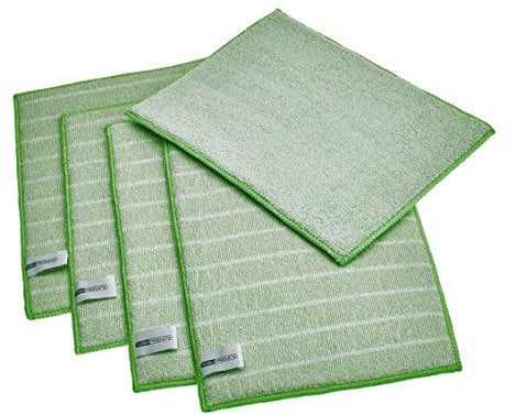 TURBO PRODUKTE Bambus Mikrofaser Spültuch - Antibakterielles & waschbares Küchenreinigungstuch für eine hygienische Küche (5'er Set)